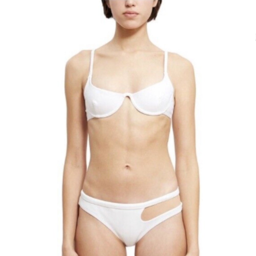 Rose Marin Opening Ceremony white bikini top